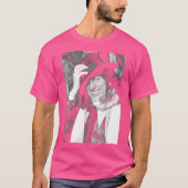 Tom Baker, de vierde Doctor Who (1975) T-shirt (Voorkant)