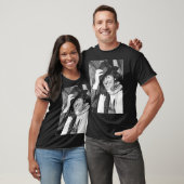Tom Baker De Vierde Dokter Who 1975 T-shirt (Unisex)