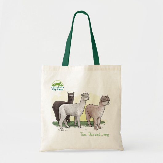 Tom, Ben en Jerry bag Tote Bag (Voorkant)