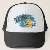 Tom Blue en Yellow Logo Trucker Pet (Voorkant)