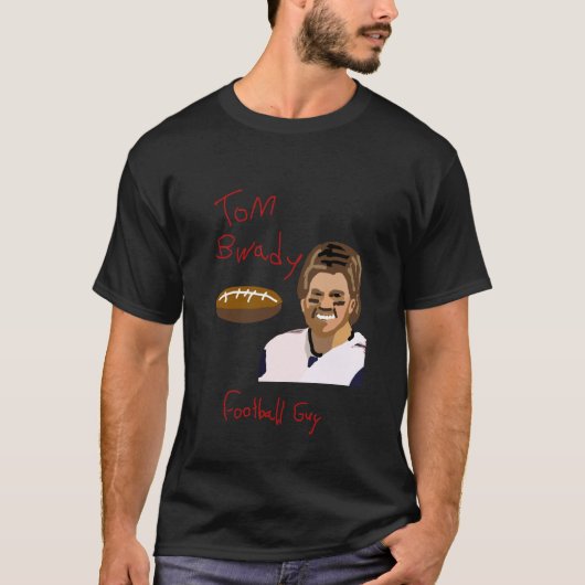 Tom Bwadey Voetbalman T-shirt (Voorkant)