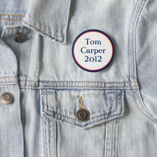  Tom Carper Button (In situ)