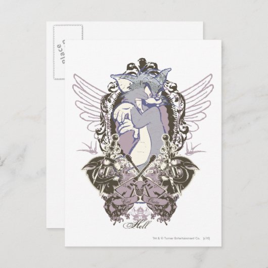 Tom Cat Outa Hell Briefkaart (Voorkant / Achterkant)