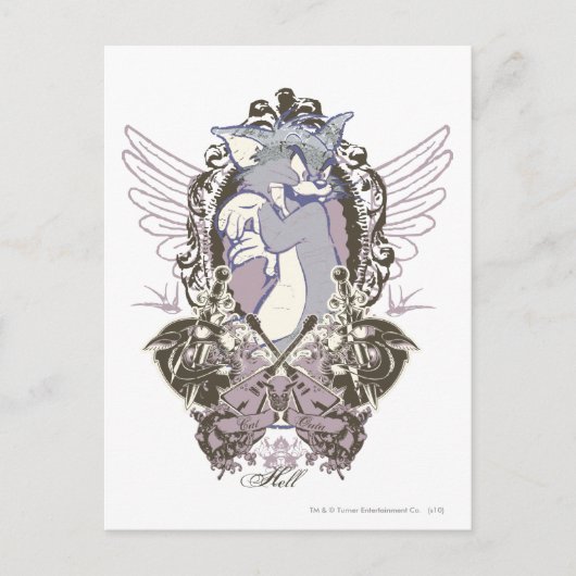 Tom Cat Outa Hell Briefkaart (Voorkant)