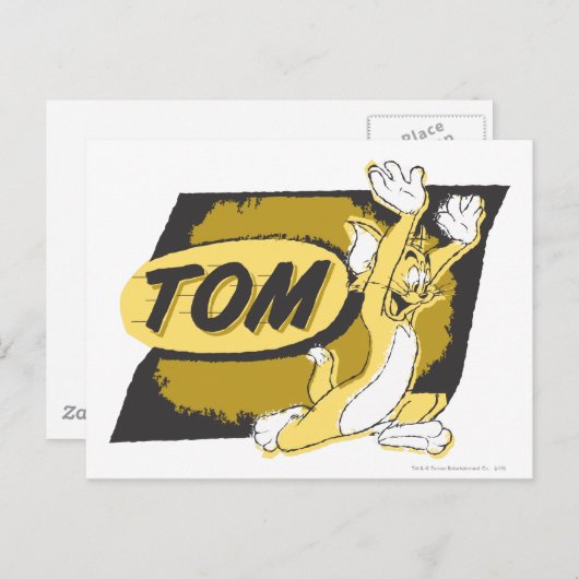 Tom Chasing Briefkaart (Voorkant / Achterkant)