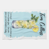 Tom Collins Cocktailrecept Theedoek (Horizontaal)