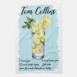 Tom Collins Cocktailrecept Theedoek