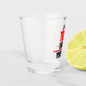 Tom denkt dat je naam niet zou begrijpen shot glas (Links)