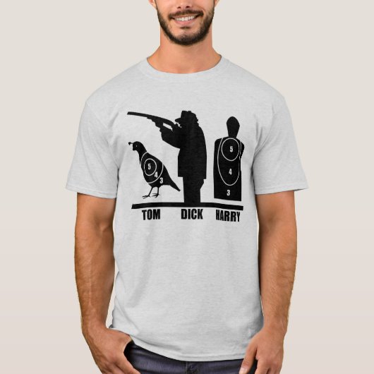 Tom, Dick en Harry T-shirt (Voorkant)
