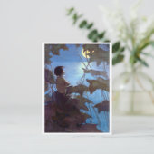 Tom die de maan bekijkt, Jessie Willcox Smith Briefkaart (Staand voorkant)