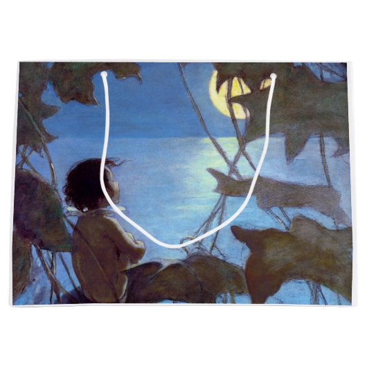 Tom die de maan bekijkt, Jessie Willcox Smith Groot Cadeauzakje (Voorkant)