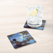 Tom die de maan bekijkt, Jessie Willcox Smith Kartonnen Onderzetters (Insitu)