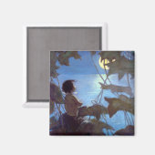 Tom die de maan bekijkt, Jessie Willcox Smith Magneet (Voorkant / Achterkant)