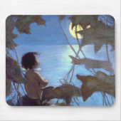 Tom die de maan bekijkt, Jessie Willcox Smith Muismat (Voorkant)