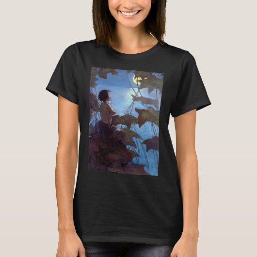 Tom die de maan bekijkt, Jessie Willcox Smith T-shirt (Voorkant)