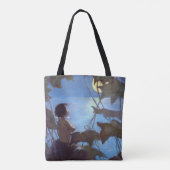 Tom die de maan bekijkt, Jessie Willcox Smith Tote Bag (Achterkant)