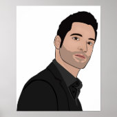 Tom Ellis Lucifer Poster (Voorkant)