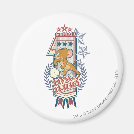 Tom en Jerry 1st Place 2 Magneet (Voorkant)
