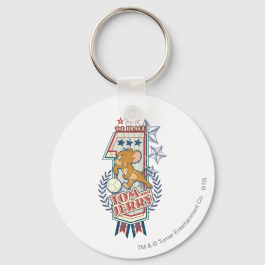 Tom en Jerry 1st Place 2 Sleutelhanger (Voorkant)