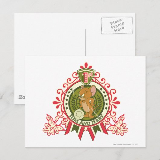 Tom en Jerry 1st Place 3 Briefkaart (Voorkant / Achterkant)