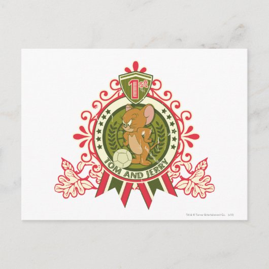 Tom en Jerry 1st Place 3 Briefkaart (Voorkant)