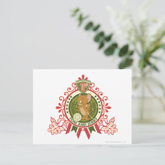 Tom en Jerry 1st Place 3 Briefkaart (Staand voorkant)