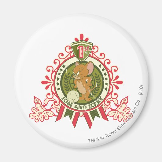 Tom en Jerry 1st Place 3 Magneet (Voorkant)