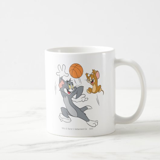 Tom en Jerry Basketball 1 Koffiemok (Rechts)