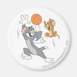Tom en Jerry Basketball 1 Magneet