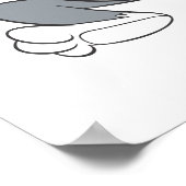 Tom en Jerry Basketball 1 Poster (Hoek)