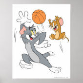 Tom en Jerry Basketball 1 Poster (Voorkant)