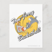 Tom en Jerry Basketball 2 Briefkaart (Voorkant)