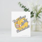 Tom en Jerry Basketball 2 Briefkaart (Staand voorkant)