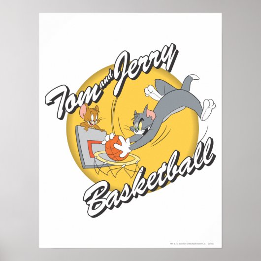 Tom en Jerry Basketball 2 Poster (Voorkant)