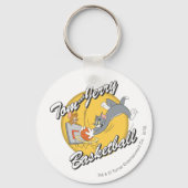 Tom en Jerry Basketball 2 Sleutelhanger (Voorkant)