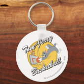 Tom en Jerry Basketball 2 Sleutelhanger (Voorkant)