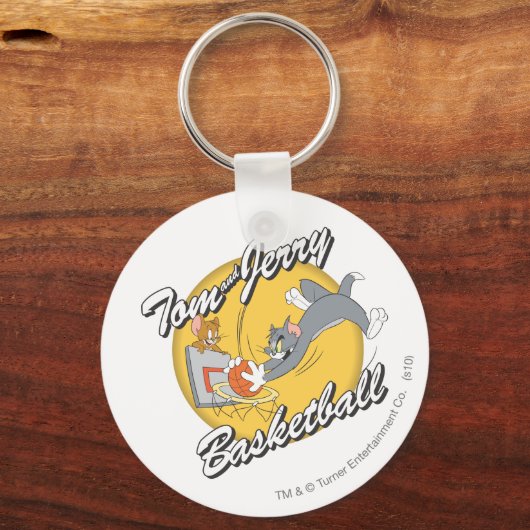 Tom en Jerry Basketball 2 Sleutelhanger (Voorkant)