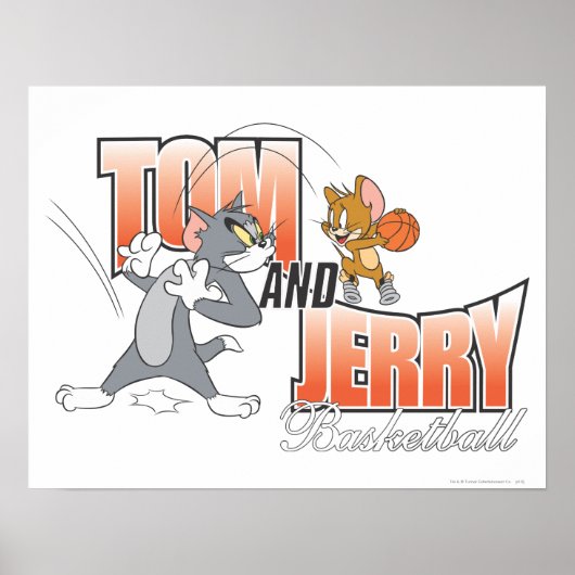 Tom en Jerry Basketball 3 Poster (Voorkant)