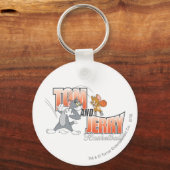 Tom en Jerry Basketball 3 Sleutelhanger (Voorkant)