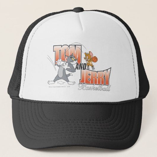Tom en Jerry Basketball 3 Trucker Pet (Voorkant)