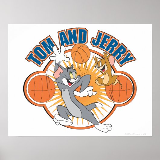 Tom en Jerry Basketball 4 Poster (Voorkant)