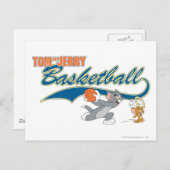 Tom en Jerry Basketball 5 Briefkaart (Voorkant / Achterkant)
