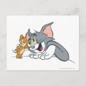 Tom en Jerry Best Buds Briefkaart (Voorkant)