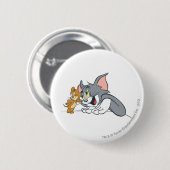 Tom en Jerry Best Buds Ronde Button 5,7 Cm (Voorkant /achterkant)