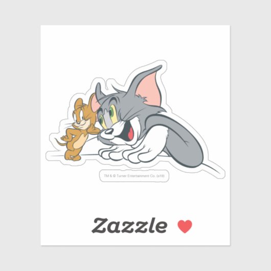 Tom en Jerry Best Buds Sticker (Vel)