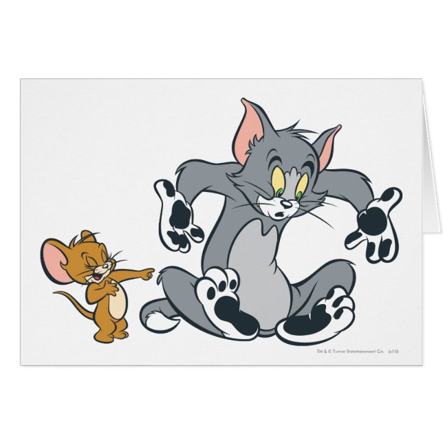 Tom en Jerry Black Paw Cat (Voorkant Horizontaal)