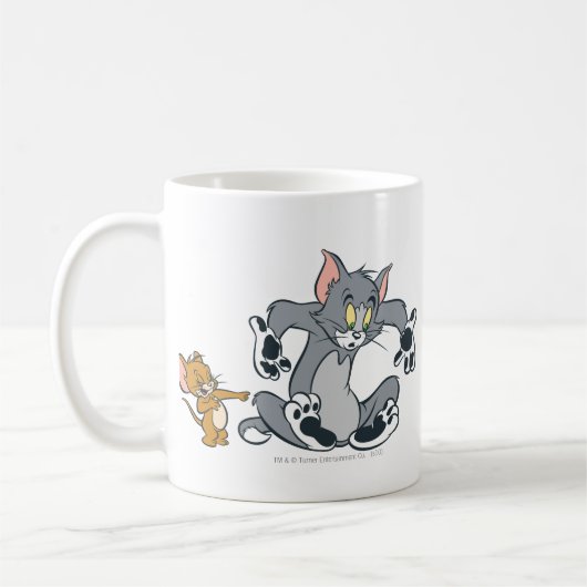 Tom en Jerry Black Paw Cat Koffiemok (Links)