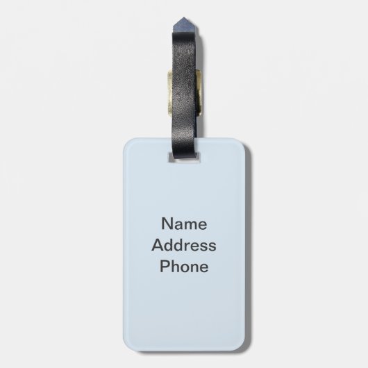 Tom en Jerry Broke Bagagelabel (Achterkant verticaal)