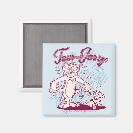 Tom en Jerry Broke Magneet (Voorkant / Achterkant)