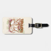 Tom en Jerry Brown en Green Bagagelabel (Voorkant horizontaal)